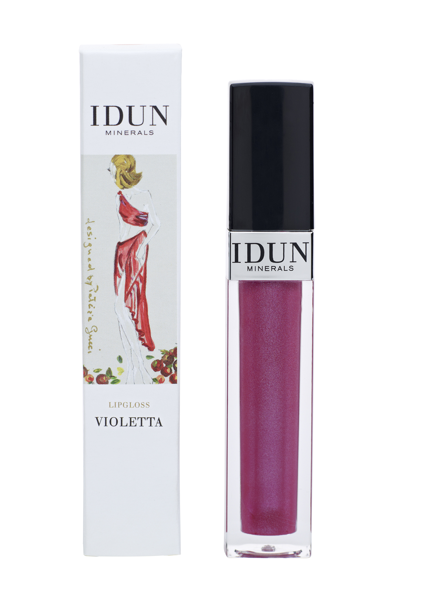 Idun Minerals Lips Lipgloss Violetta  6ml