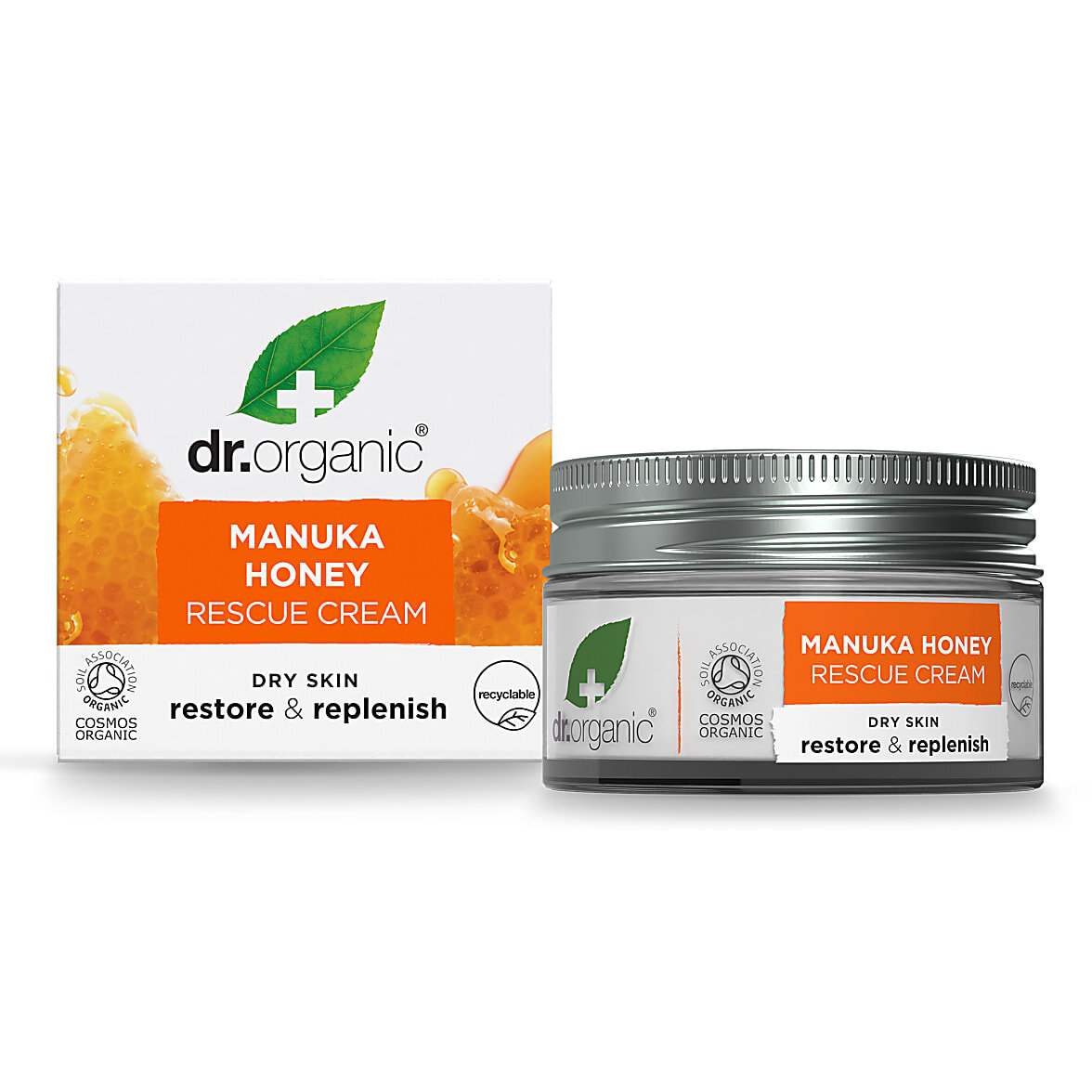 Dr  Organic Manuka Rescue Cream   50 Ml