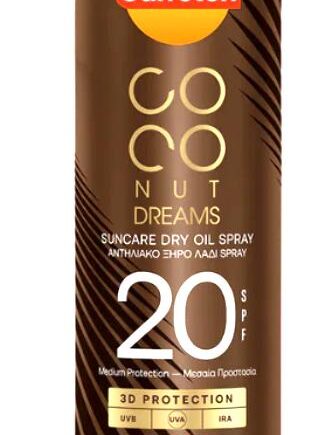 Carroten Carroten Coconut Dreams Suncare Dry Oil Spray Spf 20