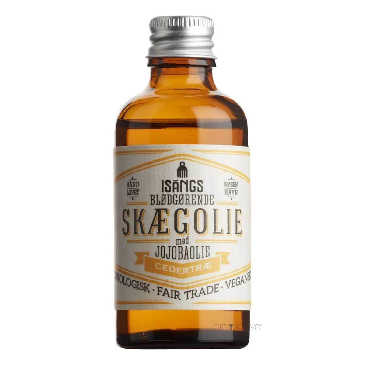 Isangs Blødgørende Skægolie Cedertræ 50 Ml
