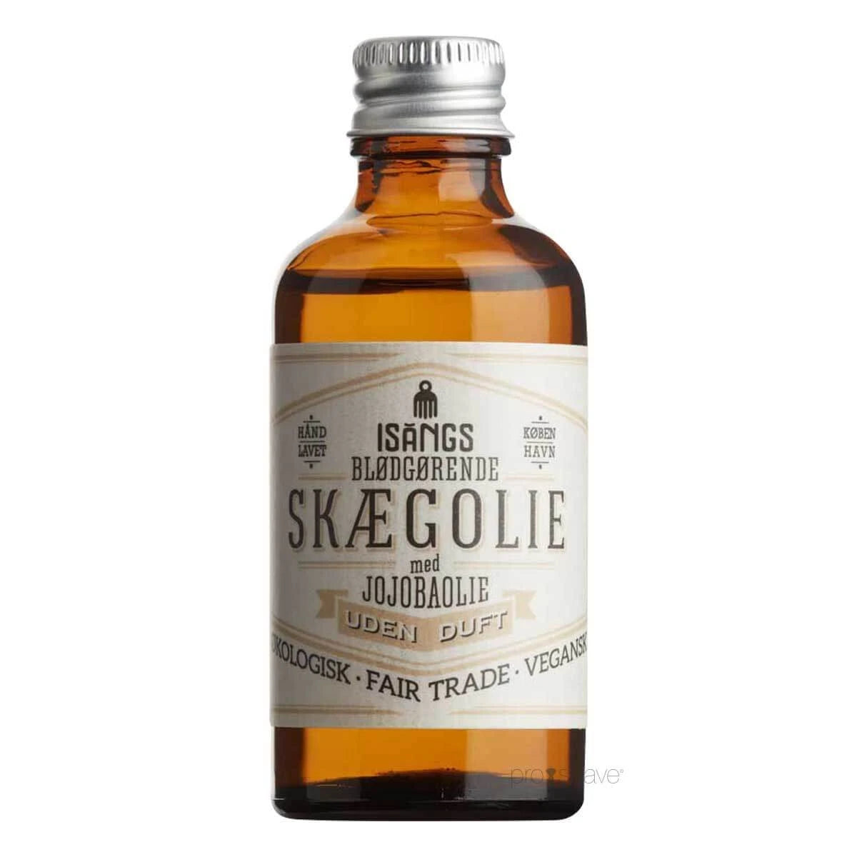 Isangs Blødgørende Skægolie Uden Duft 50 Ml