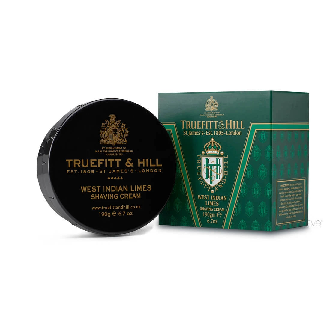 Truefitt   Hill Barbercreme  West Indian Limes  190 Gr