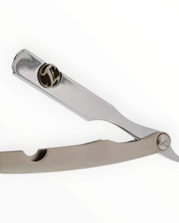 Irving Barber Company Straight Razor  Nickel   Chrome