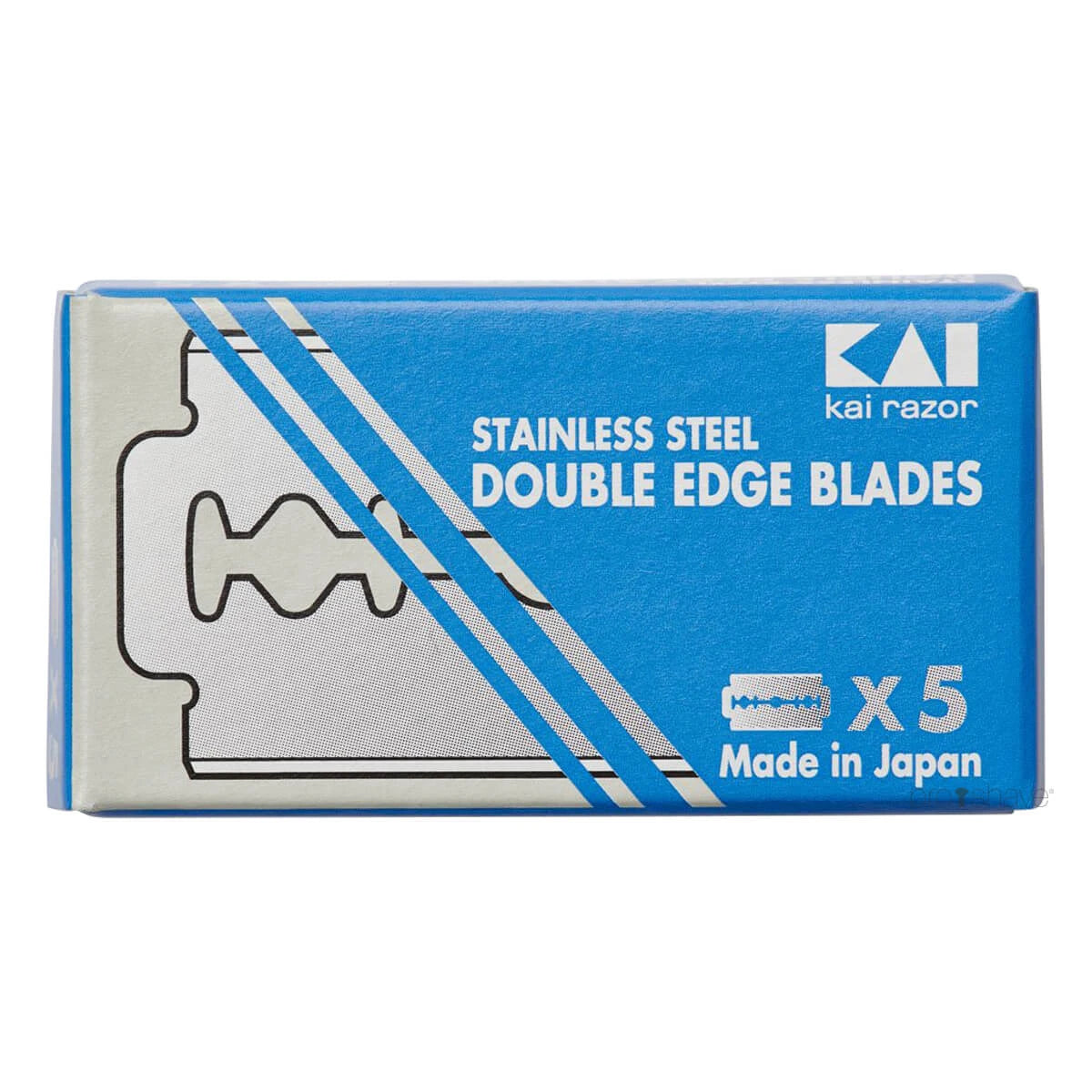 Kai Kai De Barberblade Stainless Steel 2x5 Stk 10 Stk