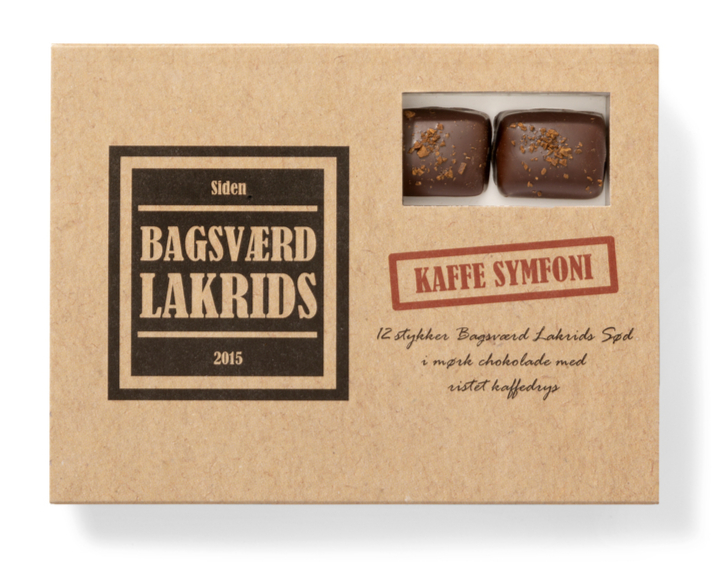 Bagsværd Lakrids Symfoni æske  Quot Kaffe Quot  125g