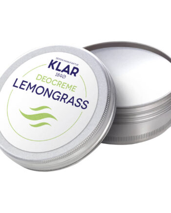 Klar Seifen Deodorant Creme  Citrongræs  65 Ml