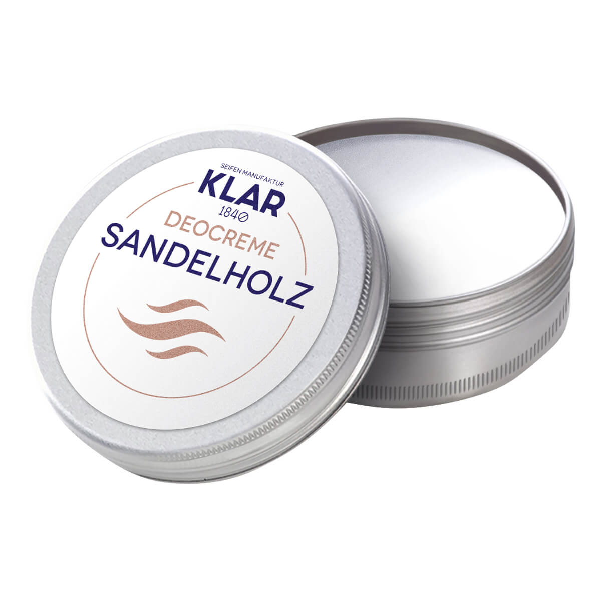 Klar Seifen Deodorant Creme Sandeltræ 65 Ml