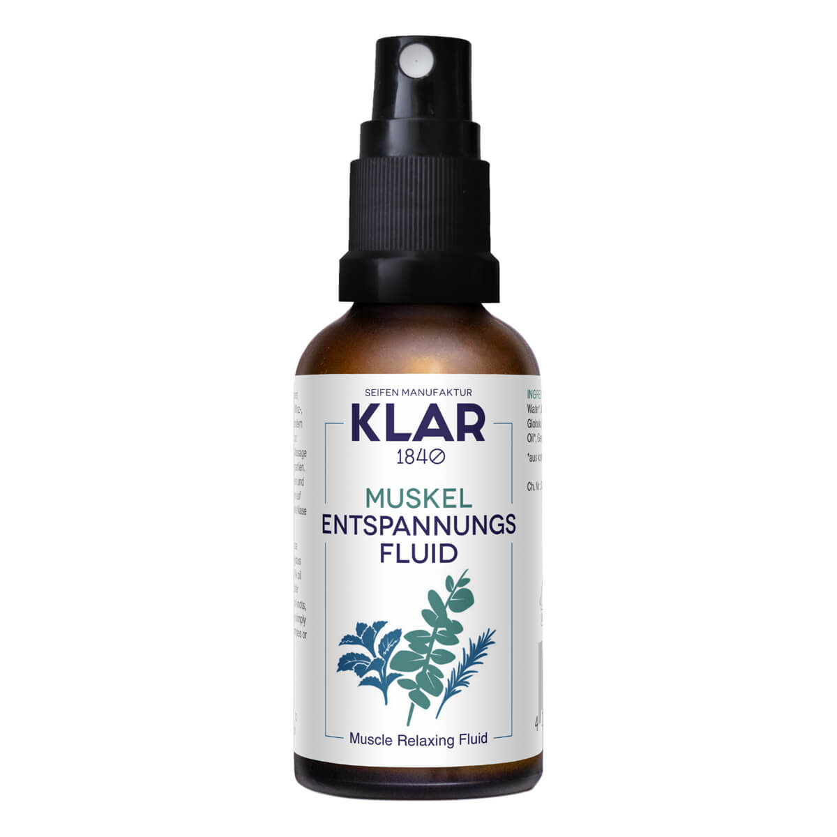 Klar Seifen Muscle Relaxation Fluid 50 Ml