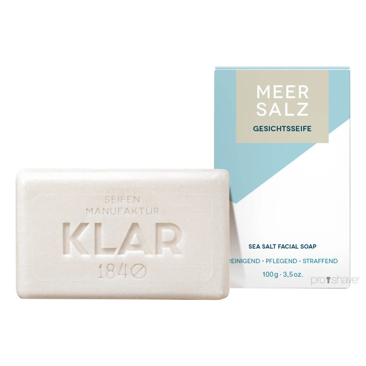 Klar Seifen Sæbe  Havsalt  100 Gr