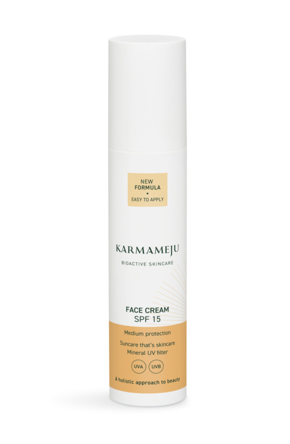 Karmameju Solcreme Til Ansigtet Spf15 50ml