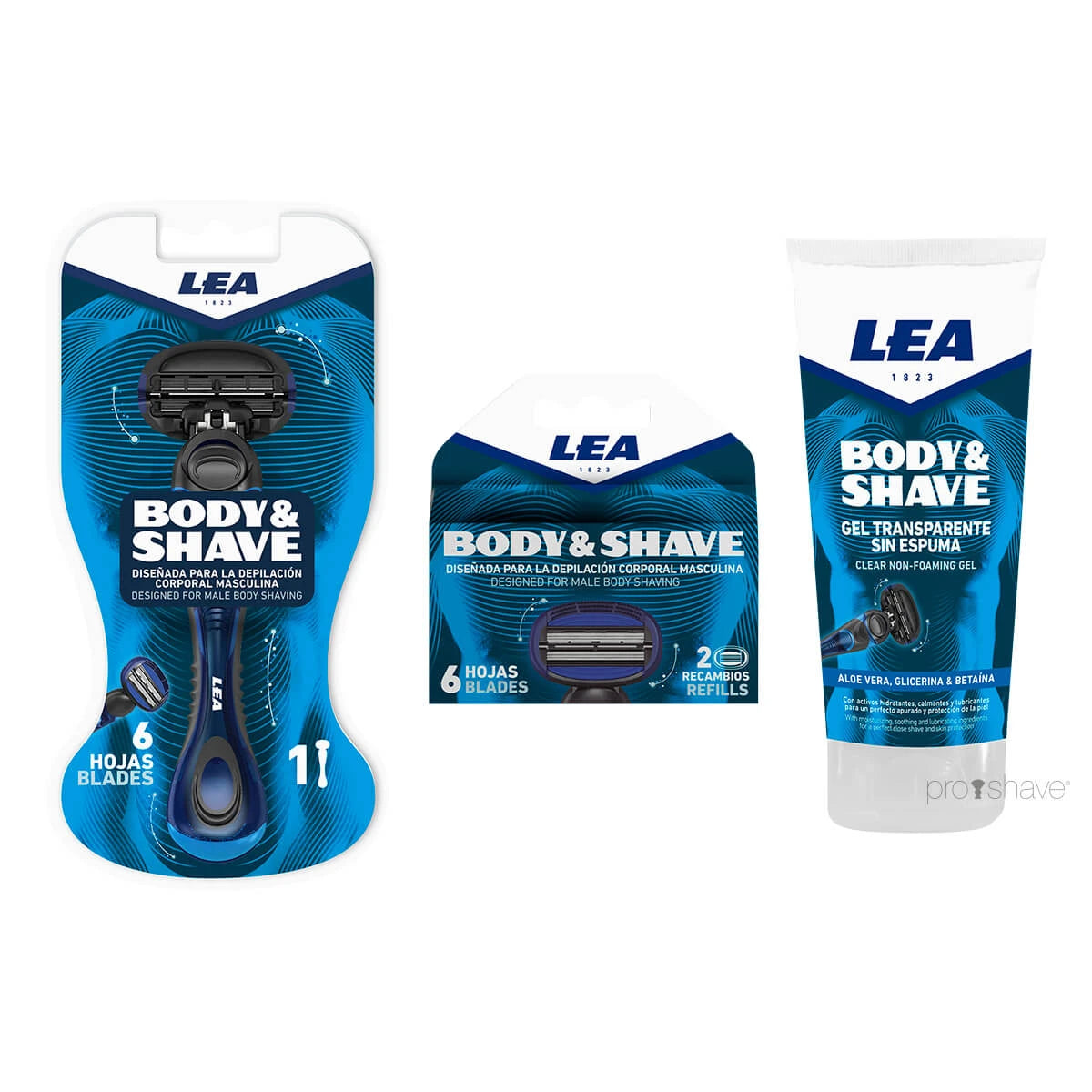 Lea Classic Body Shave Sæt