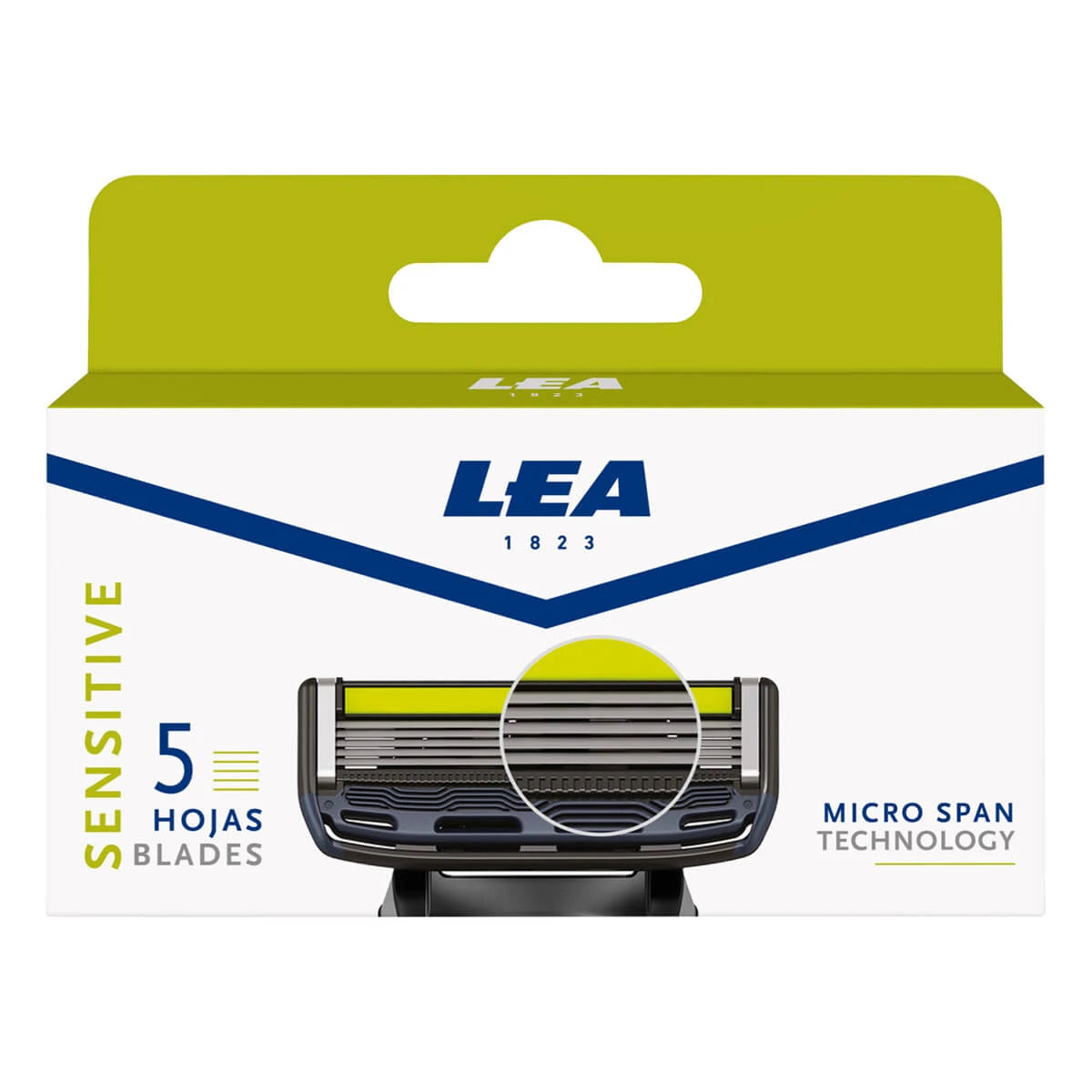 Lea Classic Sensitive 5  Cartridge Med 4 Barberblade  5 Klinger