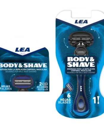 Lea Classic Body   Shave Sæt  Skraber   Barberblade