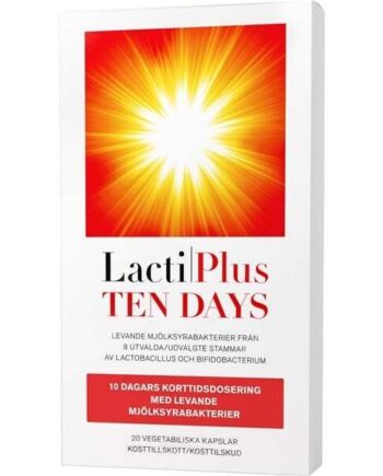 Lactiplus Ten Days   20 Kapsler
