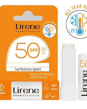 Lirene Solbeskyttende Og Fugtgivende Læbepomade Spf50