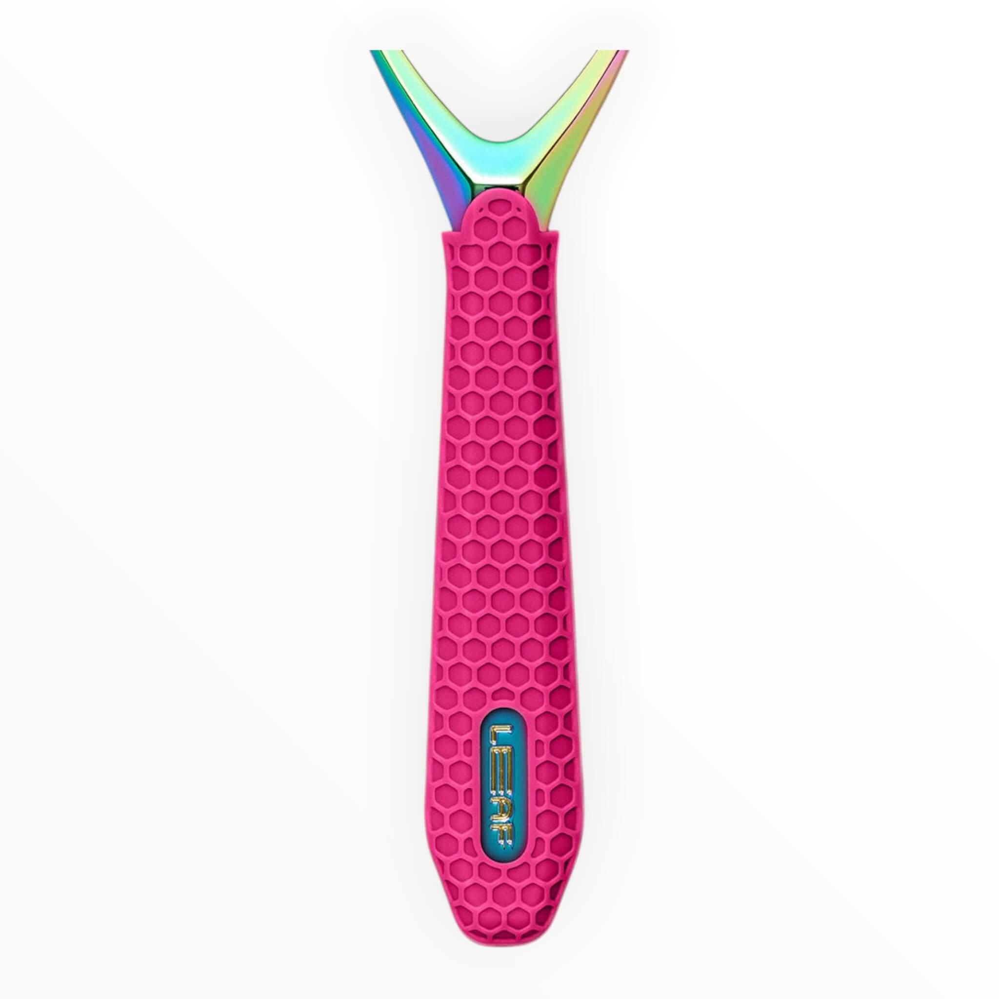 Leaf Shave Grip Sleeve  Leaf Two  Fuchsia