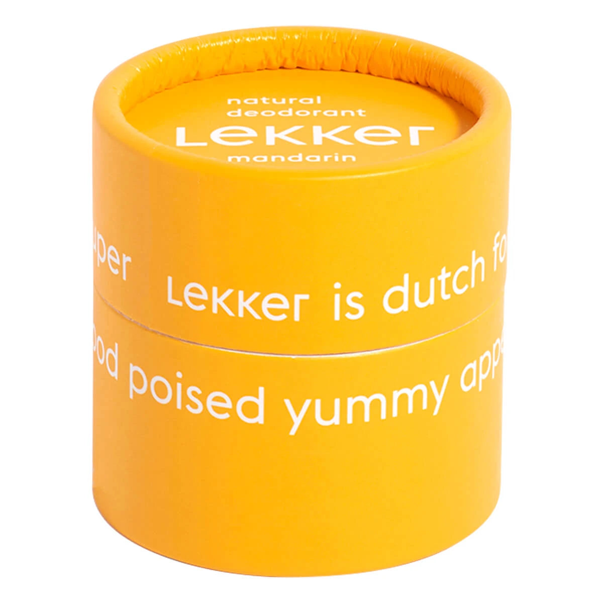 The Lekker Company Deodorant Creme  Have Fun   Mandarin   Lemon  30 G