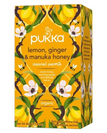 Pukka Lemon  Ginger   Manuka Honey Te   20 Breve