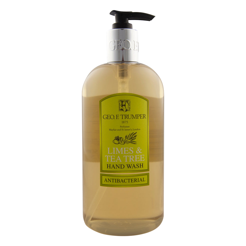 Geo F  Trumper Håndsæbe  Limes   Tea Tree  500 Ml
