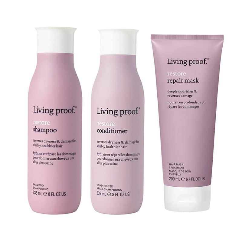 Living Proof Restore Shampoo 236ml   Conditioner 236ml   Mask 200ml