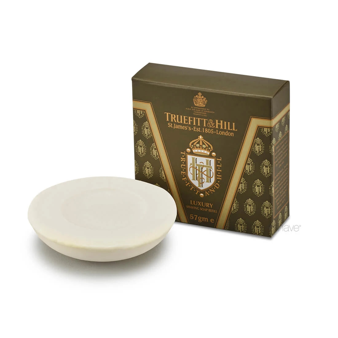 Truefitt   Hill Barbersæbe Refill  Luxury  57 Gr   Til Scuttle