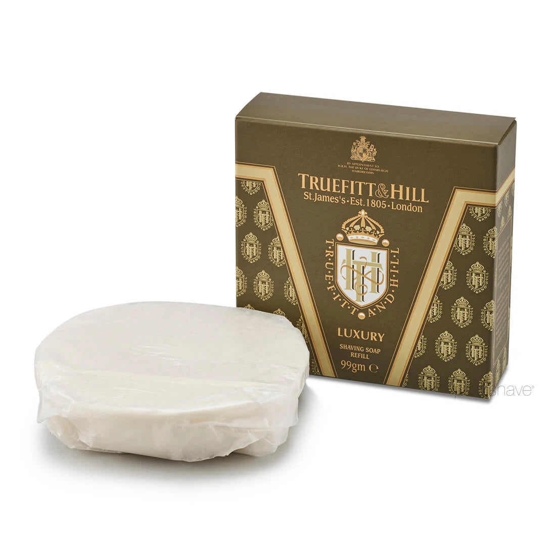 Truefitt   Hill Barbersæbe Refill  Luxury  99 Gr