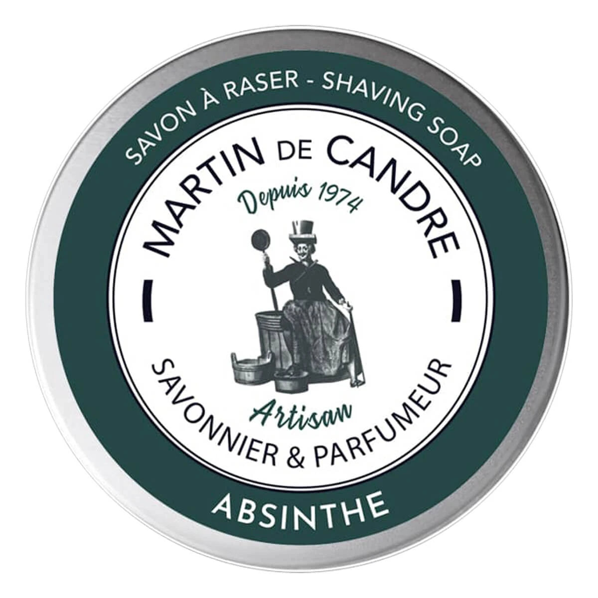 Martin De Candre Barbersæbe  Absinthe  50 G