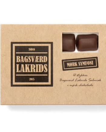 Bagsværd Lakrids Symfoni æske  Quot Mørk Symfoni Quot  125g
