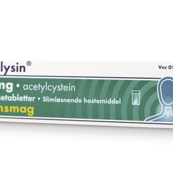 Mucolysin Citron   25 Brusetabletter