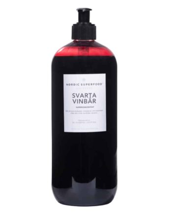 Nordic Superfood Raw Juice Concentrate Blackcurrant 1000ml