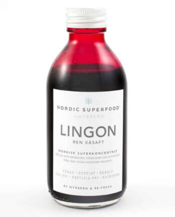 Nordic Superfood Raw Juice Concentrate Lingon 195ml
