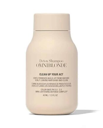 Omniblonde Clean Up Your Act Detox Shampoo 40ml