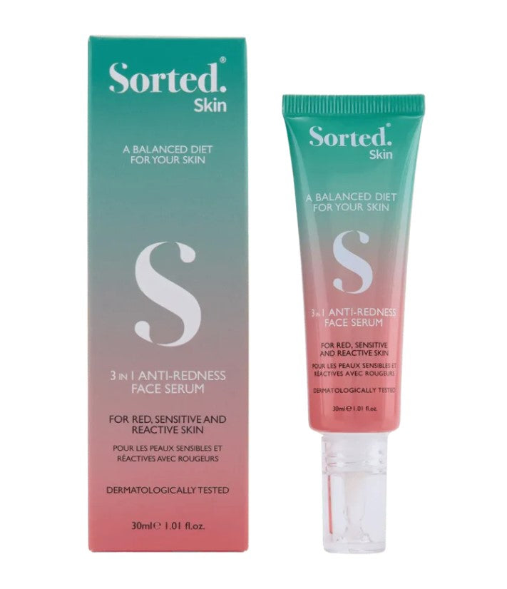 Sorted Skin 3 In 1 Anti Redness Face Serum 30 Ml