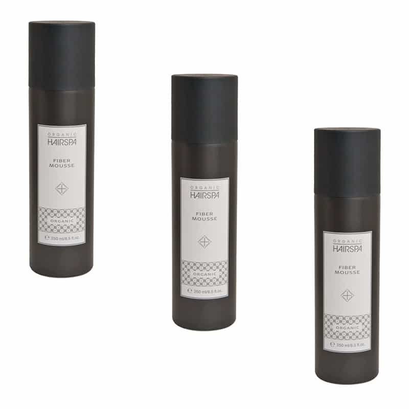 Organic Hairspa Fiber Mousse 250ml X 3