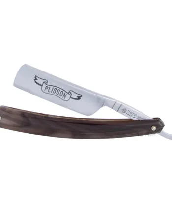 Plisson 1808 Straight Razor  6 8 Round Nose  Horn