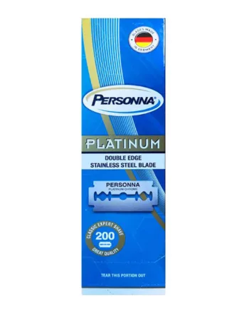 Personna Platinum De Barberblade  1 Stang  20x10 Stk   200 Stk