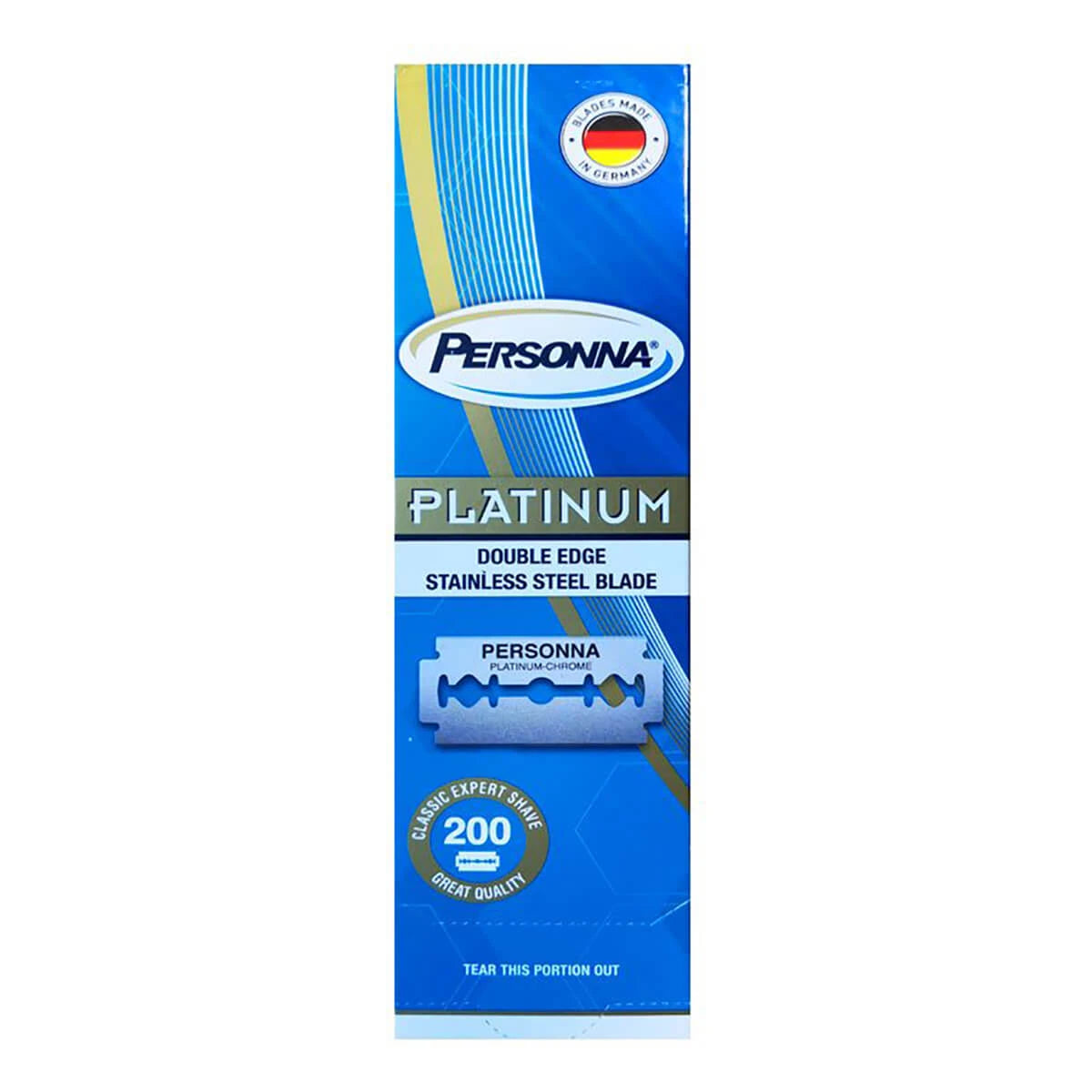 Personna Platinum De Barberblade 1 Stang 20x10 Stk 200 Stk