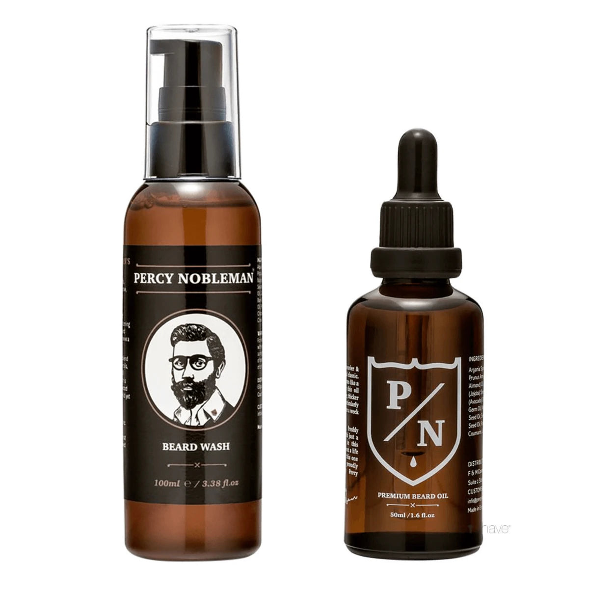 Percy Nobleman Skægshampoo   Skægolie  Premium