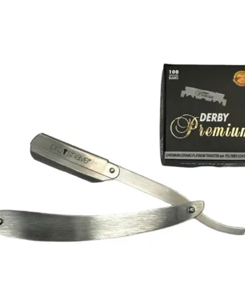 Proshave Straight Razor Til Udskiftelige Blade  S3  Stål   100 Derby Klinger