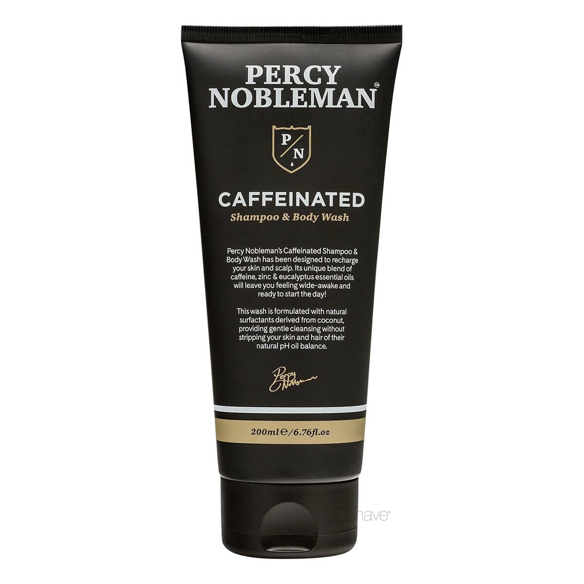 Percy Nobleman Caffeinated Shampoo   Body Wash  200 Ml