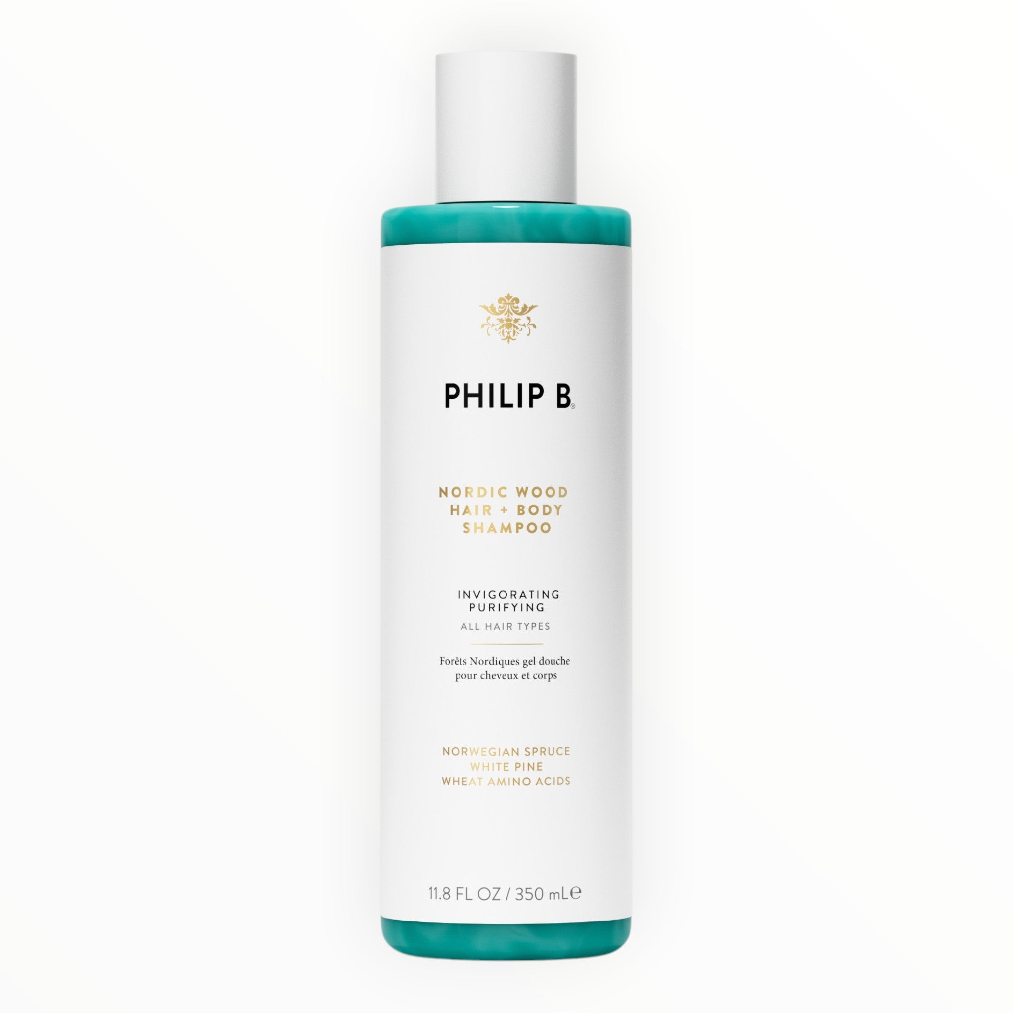 Philip B Nordic Wood Hair Body Shampoo 350 Ml