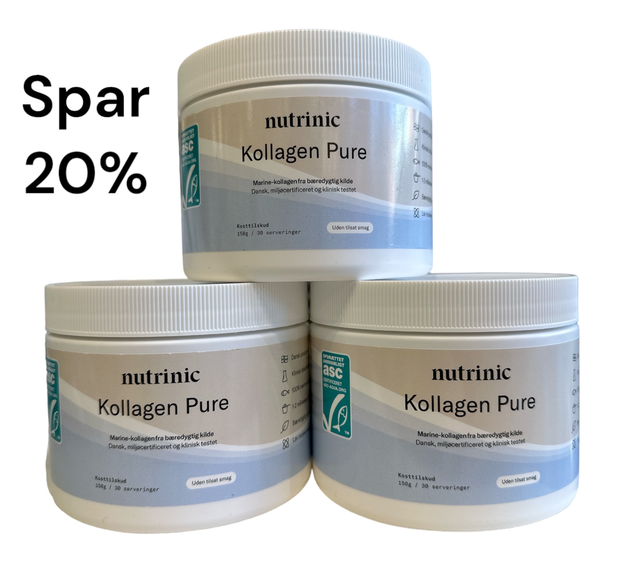 Nutrinic Kollagen 3 Mdr  Spar 20