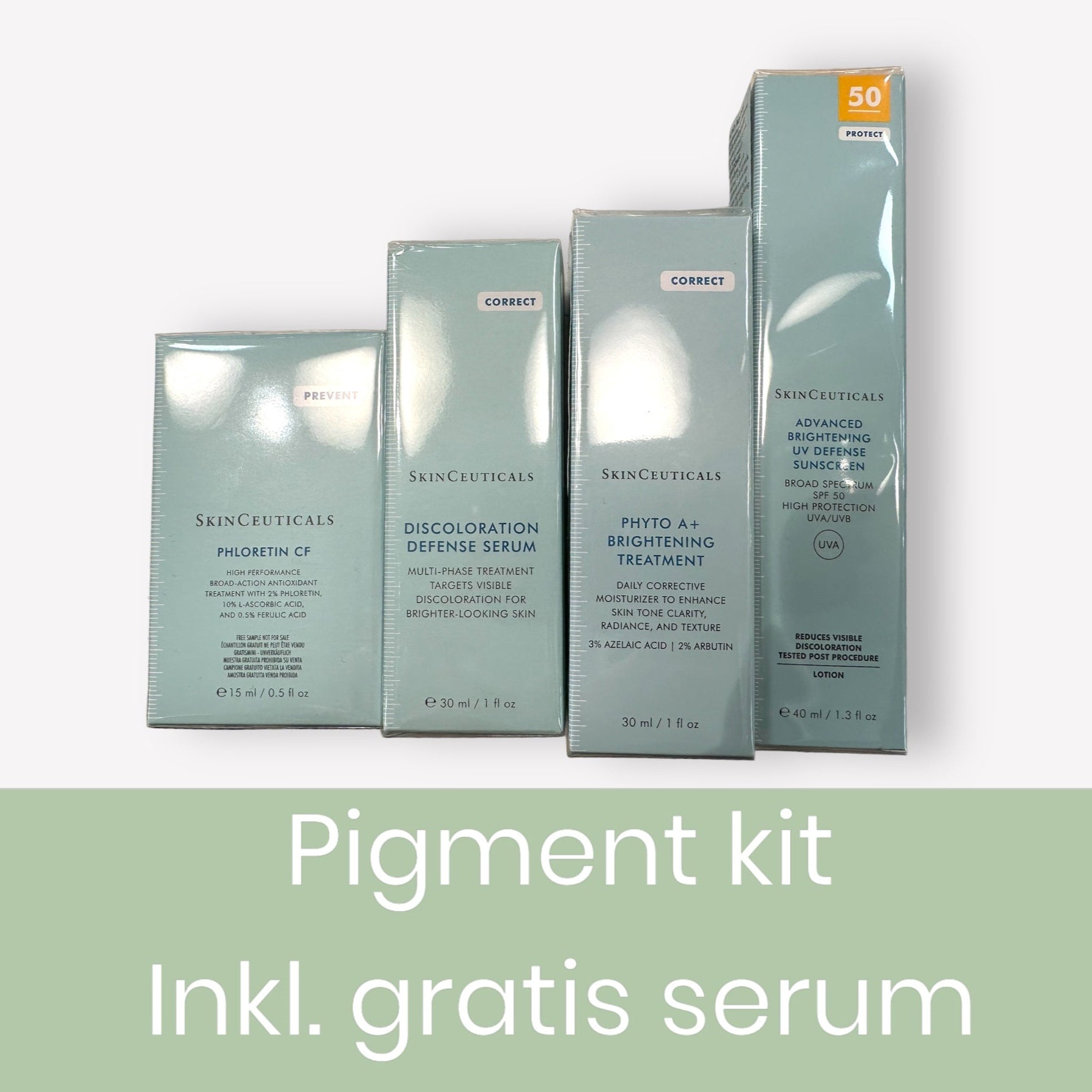 Pigment Kit Skinceuticals Med Gratis Phlorentin 15 Ml