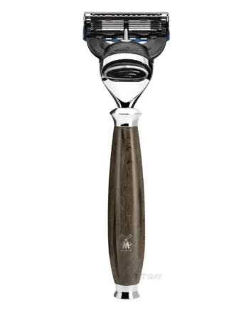 M? Hle Shaving Gillette Fusion Skraber  Purist  Grained Beech