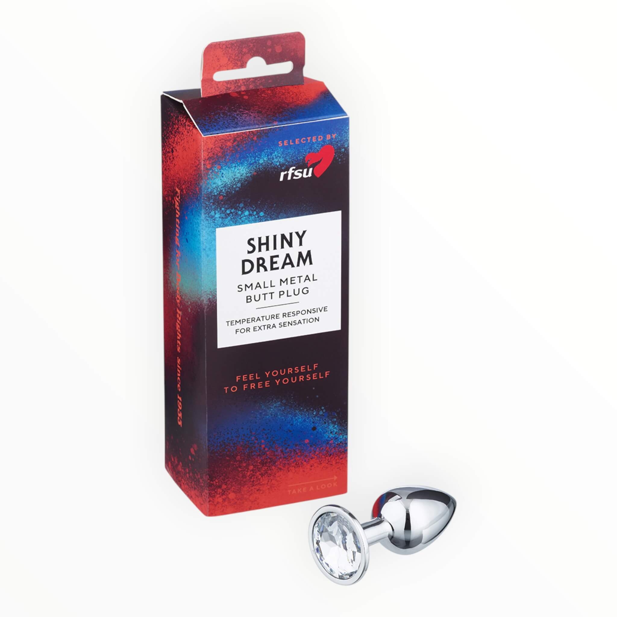 Rfsu Shiny Dream   Small Metal Butt Plug