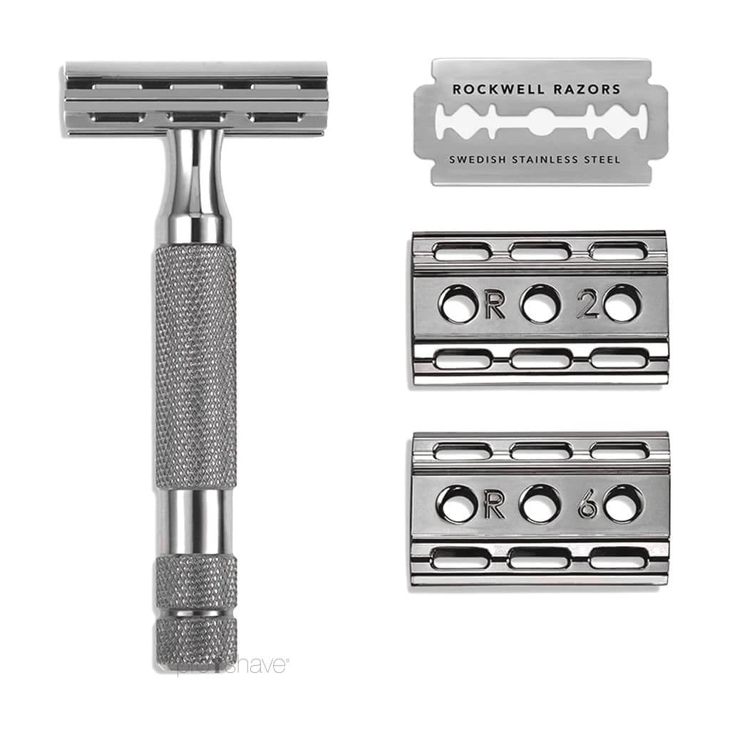 Rockwell Razors 6c Justerbar De Skraber  Gunmetal