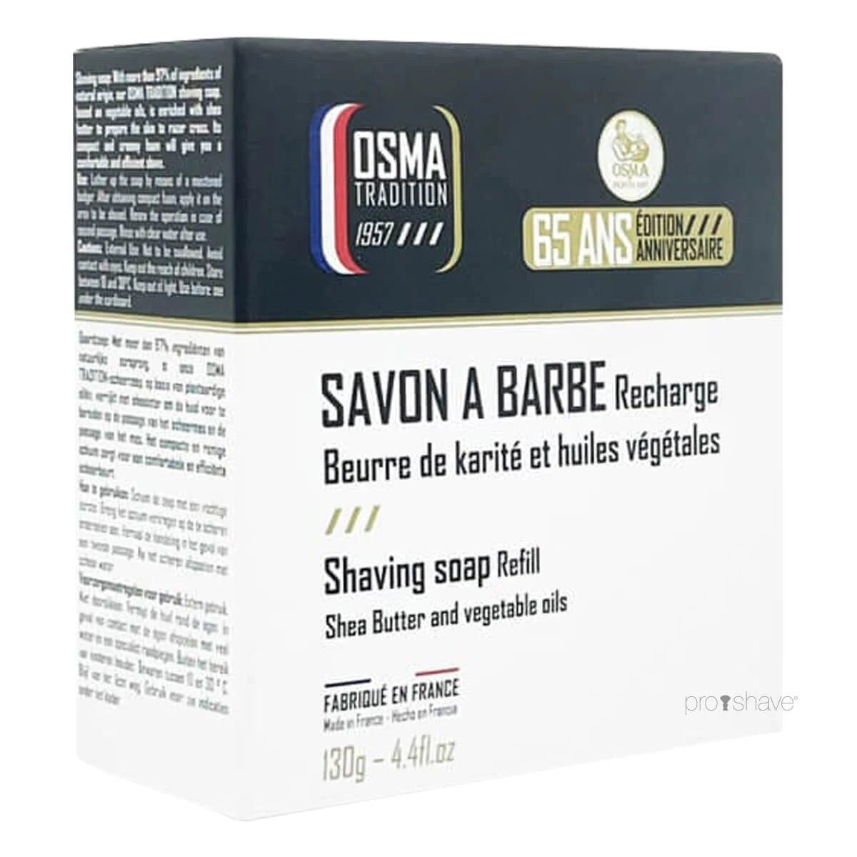 Osma Refill Til Barbersæbe I Glasskål  130 Gr