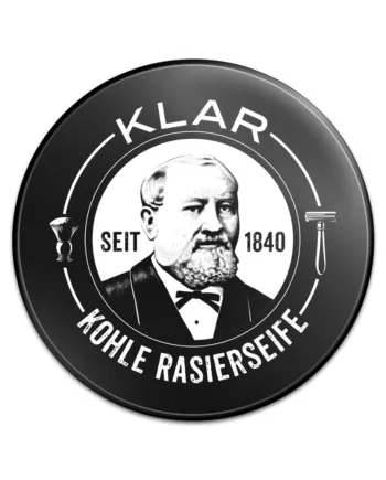 Klar Seifen Barbersæbe  Aktivt Kul  110 Gr