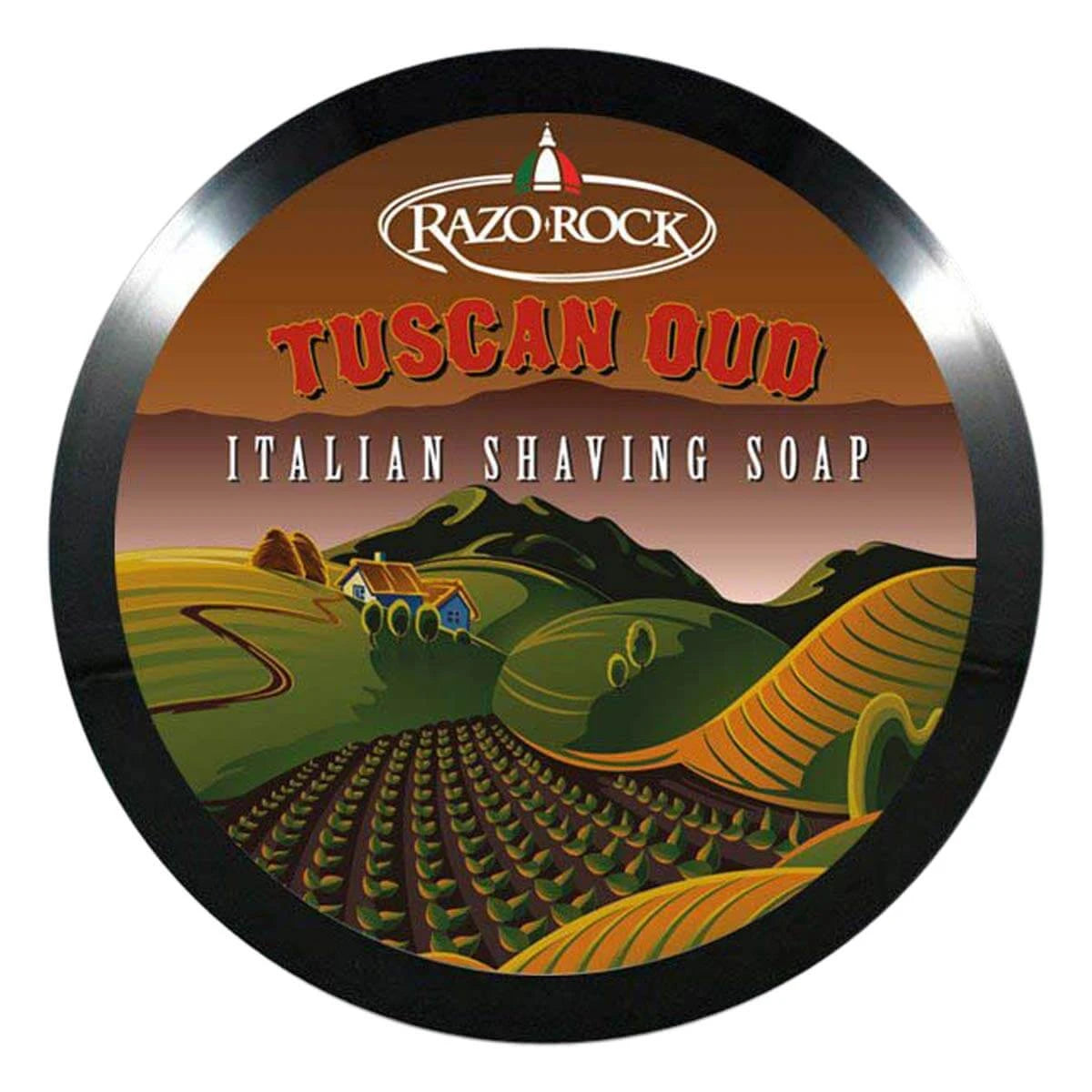 Razorock Tuscan Oud Barbersæbe  150 Ml