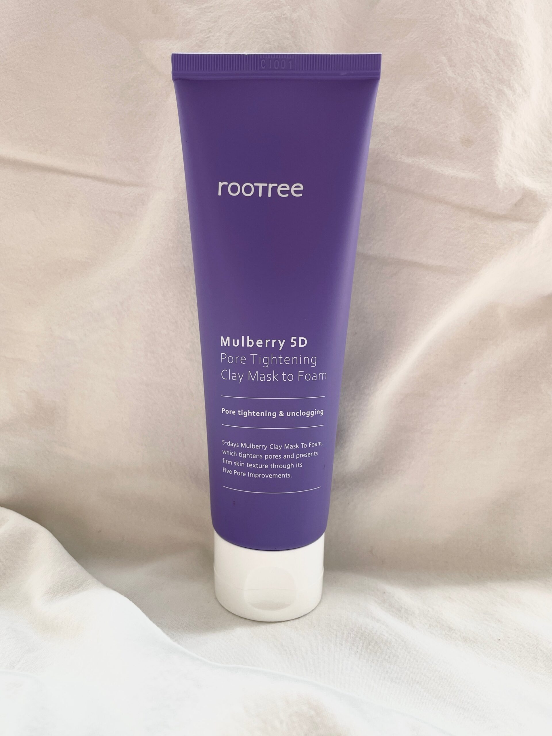Rootree Mulberry 5d Pore Tigthening Clay Mask To Foam
